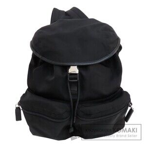 Prada Backpack Daypack Logo Nylon